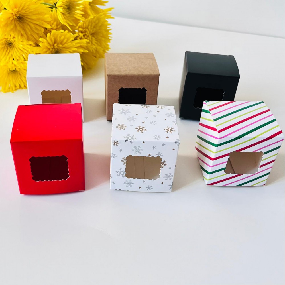6x6x6 Pencereli Karton Kutu — ürün görseli